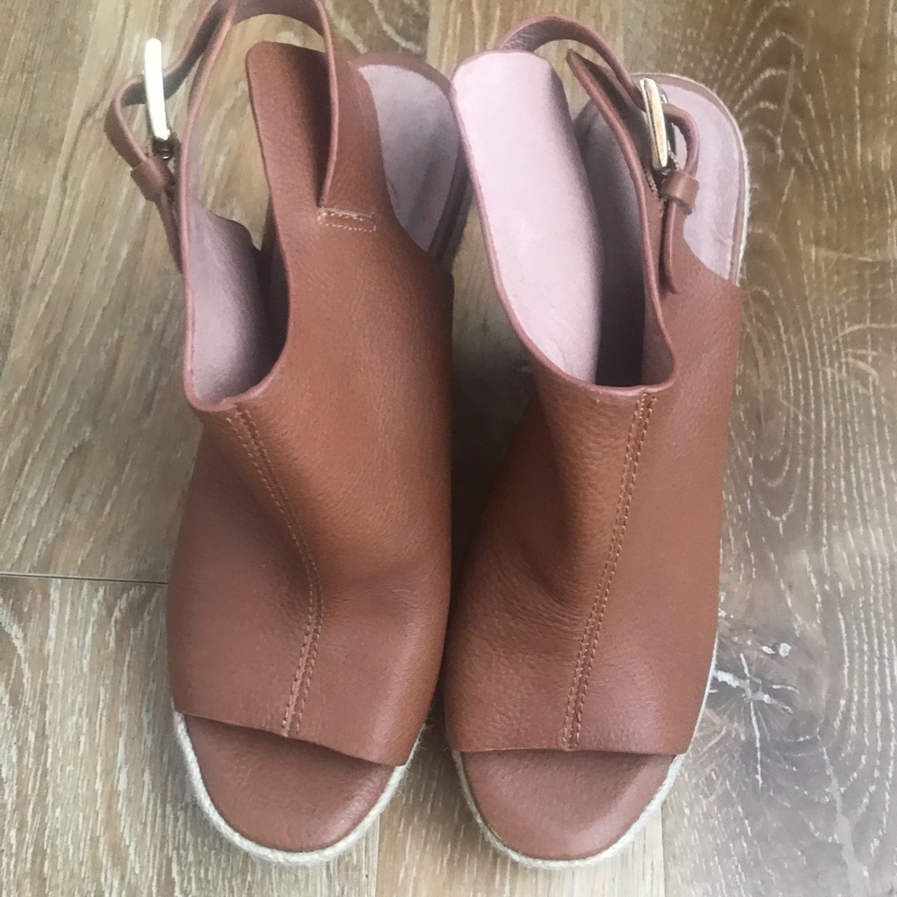 Joie- Leather Wedges